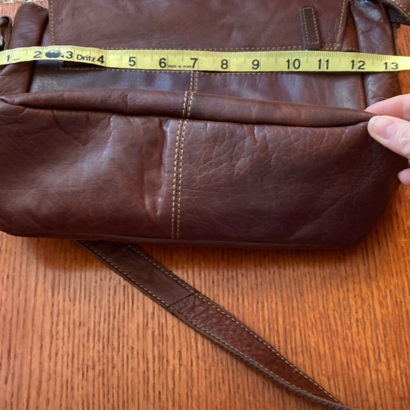 JACK GEORGES VOYAGER Handbag. 💯 buffalo leather. - Picture 11 of 14